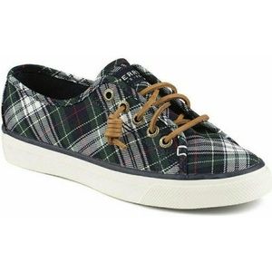 Sperry Top-Sider Seacoast Plaid Sneakers - 9.5M